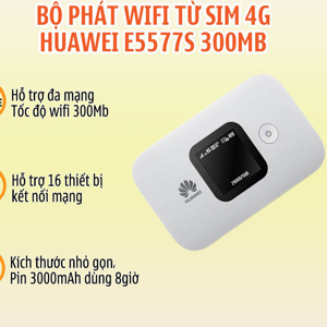 Bộ phát Wifi Huawei E5577