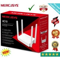 Bộ Phát WiFi Không Dây Router 1200Mbps Băng Tần Kép Mercusys AC10 Trắng