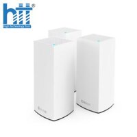Bộ phát wifi Linksys Velop WHW0103 3-Pack (Chuẩn AC/ AC1300Mbps/ Ăng-ten ngầm/ Wifi Mesh/ Dưới 100 User)