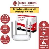 Bộ Phát Wifi Mercusys MW325R - Tốc Độ 300Mbps, Phủ Sóng Tới 500m2