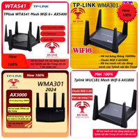 Bộ Phát Wifi Mesh Wifi 6 6+ Tplink TP-Link WTA541 AX5400 , WMA301 AX3000 , WUC181 AX1800