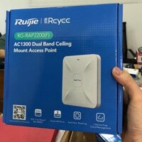 Bộ phát WiFi ốp trần Ruijie RG-RAP2200(F) 2200F LAN 100M chuyên dụng cho nhiều người dùng 110 users (chính hãng)