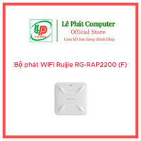 Bộ phát WiFi ốp trần RUIJIE RG-RAP2200 (F) - Router WiFi tốc độ 1267Gbps - Chính hãng - Bảo hành 36 Tháng