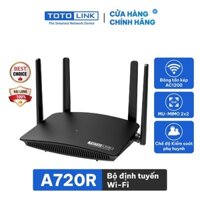 Bộ phát wifi router wifi băng tần kép chuẩn AC 1200Mbps A720R TOTOLINK