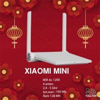 Bộ phát wifi Router wifi Xiaomi Mini ac1200,Rom Tiếng Việt,wifi dual band 2 băng tần,Hỗ trợ kích sóng, repeater,cực mạnh