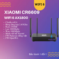 Bộ phát wifi Router wifi Xiaomi CR6609,TR609,ax1800,có mesh,wifi dual band 2 băng tần,4 râu,wifi6