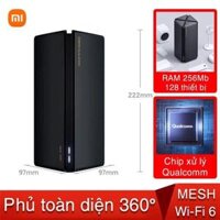 Bộ phát wifi Router Xiaomi AX3000 băng tần kép - Wifi 6 3000Mbps hỗ trợ Mesh - kết nối 128 thiết bị