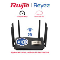 Bộ phát WiFi Ruijie RG-EW1200G PRO (Chính hãng - Quản lí từ xa MIỄN PHÍ), kèm nguồn