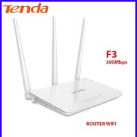 Bộ phát wifi TENDA F3 3 râu hình thức đẹp xuyên tường modem router wifi tốc độ 300Mbps