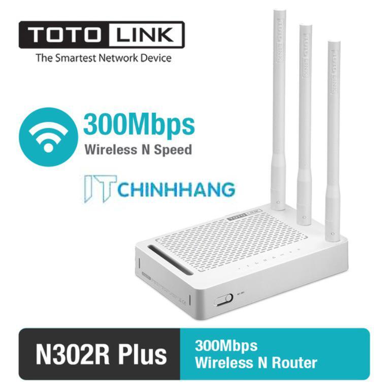 Bộ phát Wifi Totolink N302R+