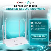 Bộ Phát Wifi TP-Link Archer C50, Archer C54 Băng Tần Kép Chuẩn AC1200Mbps