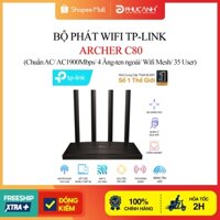 Bộ phát wifi TP-Link Archer C80 (Chuẩn AC/ AC1900Mbps/ 4 Ăng-ten ngoài/ Wifi Mesh/ 35 User)