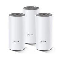 Bộ phát wifi TP-Link Deco E4 3-Pack (Chuẩn AC/ AC1200Mbps/ 2 Ăng-ten ngầm/ Wifi Mesh/ Dưới 100 User)