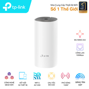 Bộ phát wifi TP-Link Deco E4(1-Pack)