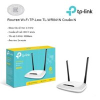 Bộ phát Wifi TP-Link TL-WR841, 4 cổng mạng LAN, tốc độ cao 300Mps