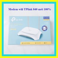 ☼❡☎Bộ phát wifi Tplink 2 râu 840n- Modem chuẩn tốc độ 300Mbp