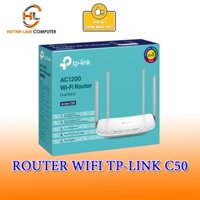 Bộ phát Wifi Tplink Archer C50 Router băng tầng kép AC1200 - Chính hãng