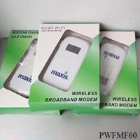 Bộ phát wifi từ sim 3G/4G ZTE MF60 - Phiên bản Maxis ( Trắng )