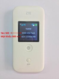 Bộ phát wifi từ sim 3G/4G ZTE MF65 Maxis tặng kèm sim 3G