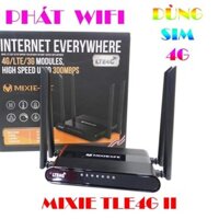 Bộ Phát WIFI Từ Sim 4G MIXIE LTE - 4 Cổng LAN - 4 Anten WIFI 300MBPS, 4 Cổng LAN Hỗ Trợ Lên Đến 32 Thiết Bị