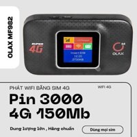 Bộ phát wifi từ sim 4G Olax MT20,MT10 MF982 , Cục phát Mifi 4G kiêm sạc dự phòng Pin 10000mAh