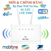 Bộ Phát Wifi Từ Sim 4G/5G LTE Tốc độ 300Mbps CPE T900 Kết Nối 32 Thiết Bị  R603-5 300Mbps LX800 & USB Wifi 150Mbps