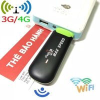 Bộ phát wifi USB MAXSPEED Phát sóng wifi 3G 4G cực mạnh bằng sim điện thoại- Siêu phẩm chuyên dụng wifi