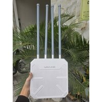 Bộ phát wifi WAVLINK WiFi6, bộ mở rộng mạng WiFi ngoài trời từ xa 2.4G+5G AX3000 băng tần kép, phát wifi tối đa 1000m