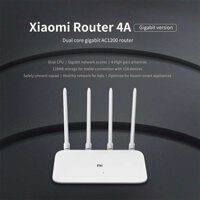 Bộ phát wifi Xiaomi WiFi Router 4A thông minh APP kiểm soát AC1200 1167Mbps 128MB 2.4GHz & 5GHz Dual-core CPU Gigabit Ethernet Port Wireless Router Repeater với 4 Ăng-ten, hỗ trợ Web & Android và iOS, Mỹ Cắm