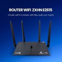 Bộ Phát Wifi  ZTE E2615 / E2603 / E1600 E2615- Chuẩn Wifi 6- Ax1800Mbps- Hàng Chính Hãng ( Qua sử dụng )