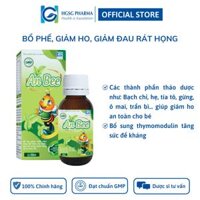 Bổ phế giảm ho cho bé SIRO HO AN BEE Chai 100ml
