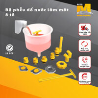 Bộ phễu đổ nước làm mát ô tô chuyên dụng 15 chi tiết