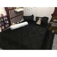 Bộ Phi Lụa Màu Đen - Trọn Bộ Phi Lụa màu Đen