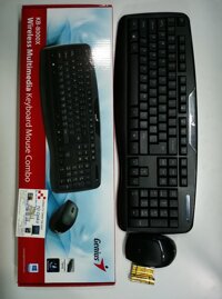 Bộ phím chuột không dây Combo Keyboard - Mouse Genius KB-8000X
