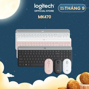 Bộ phím + Chuột Logitech Wireless MK470 Slim