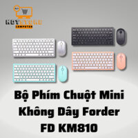 Bộ Phím Chuột Mini Không Dây Forder FD KM810 - Combo Wireless Keyboard And Mouse Mini Forder FD KM810 Nhỏ Gọn, Tiện Lợi