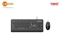 Bộ phím chuột văn phòng có dây Lecoo CM104