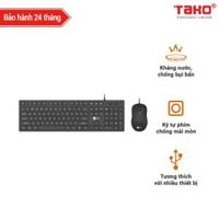 Bộ phím chuột văn phòng có dây Lecoo CM102