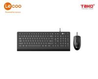 Bộ phím chuột văn phòng có dây Lecoo CM103