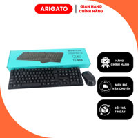 Bộ Phím Chuột Văn Phòng Không Dây TJ 808, KM911, Phím Chuột Mini G1000 Bền Bỉ Thuận Tiện  ARIGATO