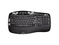 Bộ Phím Không Dây Dạng Sóng Logitech K350 Công Nghệ Unifying Wireless – Hàng Chính Hãng