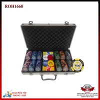Bộ Phỉnh Chip Poker có mệnh giá Texas Holden Hàng Cao Cấp dòng PK 7