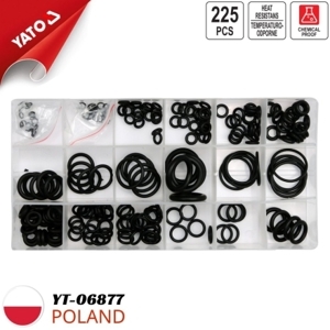 Bộ phớt cao su tổng hợp 225 chi tiết Yato YT-06877