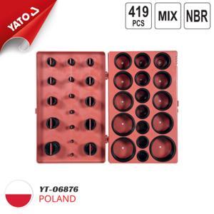 Bộ phớt cao su tổng hợp 419 chi tiết Yato YT-06876