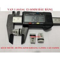 BỘ PHỚT, VAN MỘT CHIỀU MÁY BƠM RỬA XE MINI CAO ÁP DÙNG PHỚT 12-20 12-18, COMBO 3 CHIẾC - 3 VAN 12-16 ĐẦU BẰNG