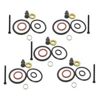 Bộ phớt vòi phun nhiên liệu Diesel 5X cho Ford Skoda Fabia Octavia Ghế Audi A2 A3 A4 1.4 TDI Passat Polo Golf 1.9 1417010997