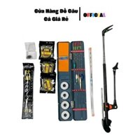 Bộ phụ kiện -  3 Trục 3260 - 5 phao ngày - Hộp Phao Xanh - Hộp Lưỡi Câu - 1 Phao Điện - Gác mập 2m1 - Thẻo lưỡi đôi