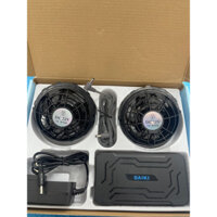 Bộ phụ kiện áo điều hòa Japan QUẠT 22V bộ đầy đủ Pin + quạt + sạc + dây nối