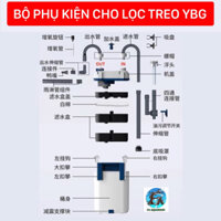 Bộ phụ kiện cho lọc treo Sunsun YBG