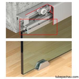 Bộ Phụ kiện cửa trượt 120L không Giảm chấn Hafele 941.25.014